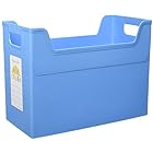ナカバヤシ ファイルボックス 書類収納ボックス A4ワイド ブルー フボ-TCW4KB