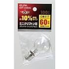 エルパ (ELPA) ミニクリプトン球 電球 照明 E17 100V 54W クリア GKP-L54H(C)