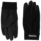 TRUSCO(トラスコ) PU厚手手袋 Mサイズ ブラック TPUG-B-M