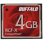 バッファロー BUFFALO コンパクトフラッシュ4GB RCF-X4G