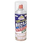 アサヒペン 塗料 ペンキ 壁おさえスプレー 420ml 透明 スプレー 下地補強 剥がれ防止 シックハウス対策品 ガス抜きキャップ付き 日本製