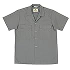 [ミドリ安全] 作業服 半袖 シャツ 男女兼用 MS504 上 グレー 3L