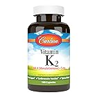 Carlson Labs - ビタミンK2 Menatetrenone 5 mg。180カプセル