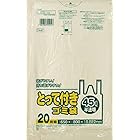 日本サニパック(Sanipak)サニパック Ｙ４４Ｔとって付きゴミ袋半透明４５Ｌ ２０枚 Y44THCL