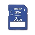 BUFFALO Class2 SDメモリカード 2GB RSDC-2GC2