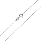 [Bling Jewelry] 非常に薄いボックスリンクチェーン1 MM 010ゲージ女性のネックレス.925スターリングシルバーはイタリア製16インチで作られた