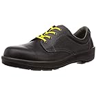 [シモン] 静電安全靴 短靴 JIS規格 耐滑 快適 軽量 クッション 静電気 予防 紐 7511 黒 26.5 cm 3E