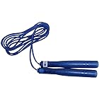 ダンノ(DANNO) 縄跳び 大人用回転式とびなわ(ブルー) D7109B サイズ:グリップ/径24mm×巾17cm、ロープ長/2.8m