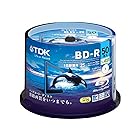 TDK 録画用ブルーレイディスク ハードコート仕様 BD-R 25GB 1-4倍速 ホワイトワイドプリンタブル 50枚スピンドル BRV25PWB50PA