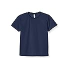 [グリマー] 半袖 4.4oz ドライTシャツ (クルーネック) 00300-ACT_K キッズ ネイビー L