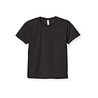 [グリマー] 半袖 4.4oz ドライTシャツ (クルーネック) 00300-ACT_K キッズ ブラック LL