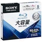 SONY データ用BD-R 追記型 片面2層50GB 6倍速 プリンタブル 白 5枚P 5BNR2DCPS6