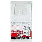 ケミカルジャパン ゴミ袋 レジ袋 半透明 1000mlの牛乳パックが2.3本入るサイズ 東日本 20号 西日本 35号 M 100枚 手さげ ポリ袋 SB-35