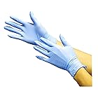 川西工業 #2039 ニトリル手袋 使い捨て 粉無し 100枚入り ブルー Sサイズ