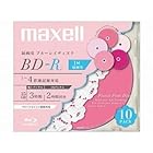 maxell 録画用 BD-R 25GB 4倍速対応 プリンタブル ピンク 10枚入 BR25VFPKB.10S