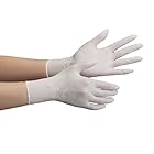 [ミドリ安全] ニトリル 手袋 作業用 ニトリルゴム フィット 伸縮 ベルテ711N 薄手 粉なし ホワイト L 100枚入