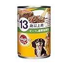 ペディグリー シニア犬 13歳以上用 ビーフ&緑黄色野菜 400g×24缶入り [ドッグフード・缶詰]