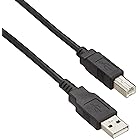 iBUFFALO USB2.0ケーブル1.5m ブラック BSUAB215BK