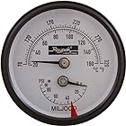 Raypak 007205F 温度および圧力計