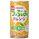 サンガリア つぶつぶみオレンジ 190g缶×30本入×(2ケース)