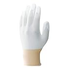 ショーワグローブ 【10双パック・低発塵】簡易包装パームフィット手袋10双入 ホワイト XL サイズ