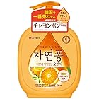 韓国製 食器用洗剤 チャヨンポン(JayonPong) 手肌にやさしい、環境にもやさしい 食器用洗剤490mL (オレンジの香り)