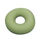 MOGU(モグ) ビーズクッション 緑 サークルクッション オリーブグリーン (全長約39㎝)