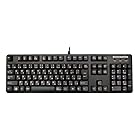 SteelSeries Red switches採用ゲーミングキーボード 6Gv2 Red Switch Japanese 64263