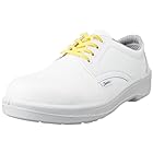 [シモン] 静電安全靴 短靴 JIS規格 耐滑 快適 軽量 クッション 静電気 予防 紐 7511 白 26.5 cm 3E