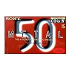 SONY メタルテープ METAL 50分 CDix IV C-50CDX4C