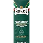 PRORASO (ポロラーソ) シェービングクリーム リフレッシュ 髭剃り メンズ シェービングフォーム メントール ユーカリ イタリア製 500ml メントールとユーカリ 500ミリリットル (x 1)