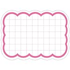ササガワ タカ印 ポップ用紙 16-4480 抜型カード 波四角 大 30枚 ピンク