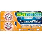 Arm & Hammer アーム&ハマー アドバンス ホワイト 歯磨き粉 2個パック Toothpaste with Baking Soda & Peroxide