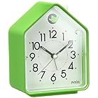 セイコークロック(Seiko Clock) 目覚まし時計 ネイチャーサウンド アナログ 切替式 アラーム PYXIS ピクシス 緑 NR434M SEIKO