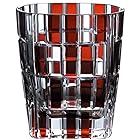 NARUMI(ナルミ) グラス グラスワークス アーバン 赤 270cc ロックグラス GW6052-222RD