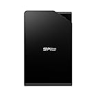 シリコンパワー ポータブルHDD 1TB 2.5インチ USB3.0/2.0対応 PS4 動作確認済 Stream S03シリーズ ブラック SP010TBPHDS03S3K B00DMW7HRW