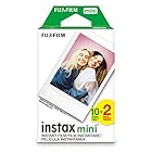 Fujifilm (富士フィルム) Instax Mini インスタントフィルム ツインパック (ホワイト)