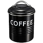 佐藤金属興業(Satokinzoku) SALUS 保存容器 バーネット キャニスター 黒 COFFEE