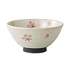 有田焼 茶碗 飯碗 小 直径 12 cm 桜の舞 桃色 65408