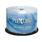PlexDisc 633-814 25GB 6X ブルーレイロゴトップ シングルレイヤー 録画可能ディスク BD-R 50枚スピンドル