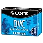 SonyプレミアムグレードデジタルDVCビデオテープカセット、80分