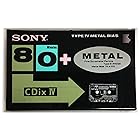 SONY CDix IV メタルポジション 80分 C-80CDX4