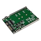 StarTech.com M.2 SSD - 2.5インチSATA 変換アダプタ オープンフレームハウジング 高さ7㎜ SAT32M225