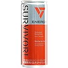 富永 SURVIVOR!(サバイバー) エナジードリンク 缶 250ml ×30本 [ カフェイン48mg アルギニン130mg ビタミンB群配合 合成甘味料不使用 国内製造 ]