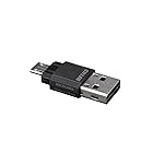 BUFFALO スマートフォン/タブレット/PC用 microSD専用カードリーダー/ライター ブラック BSCRUM04BK