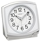 セイコークロック(Seiko Clock) セイコー クロック 目覚まし時計 アナログ 銀色 メタリック KR891S SEIKO
