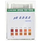 アズワン pH試験紙 スティックpH0.5-5.0 /1-1267-03