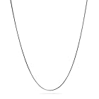 [Bling Jewelry] 薄い蛇柔軟なチェーン リンク強い 1.5 MM の女性のための男性のネックレスのシルバー トーン ステンレス鋼 16 インチ