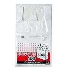 ケミカルジャパン ゴミ袋 レジ袋 半透明 100枚 トイレットペーパー（１２ロール）が入るサイズ 60号 手さげ ポリ袋 SB-60
