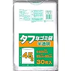 日本技研工業 タフなゴミ袋 半透明 45L 30枚入